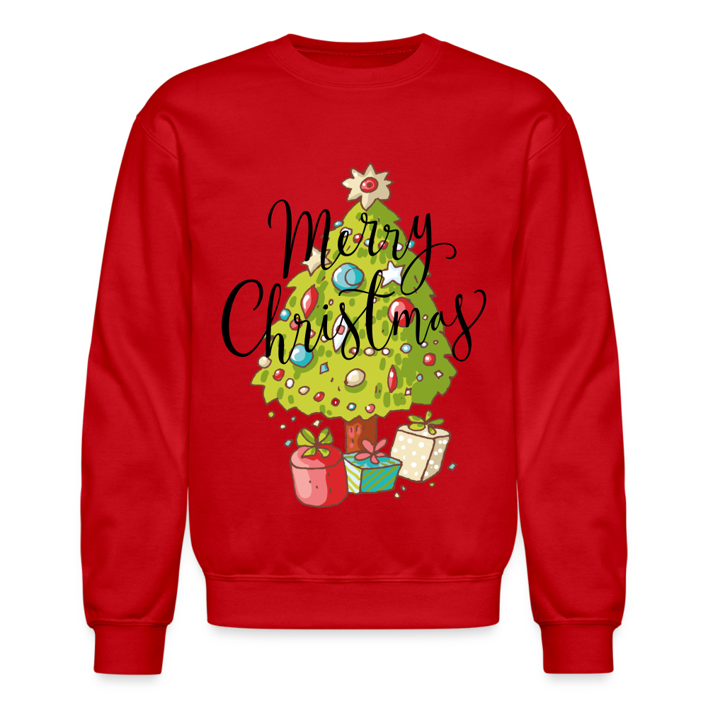 Crewneck Sweatshirt "Merry Christmas" - red