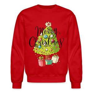 Crewneck Sweatshirt "Merry Christmas" - red