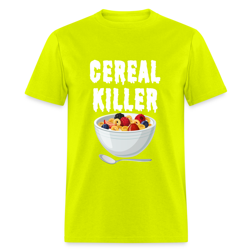 Unisex Classic T-Shirt "Cereal Killer" - safety green