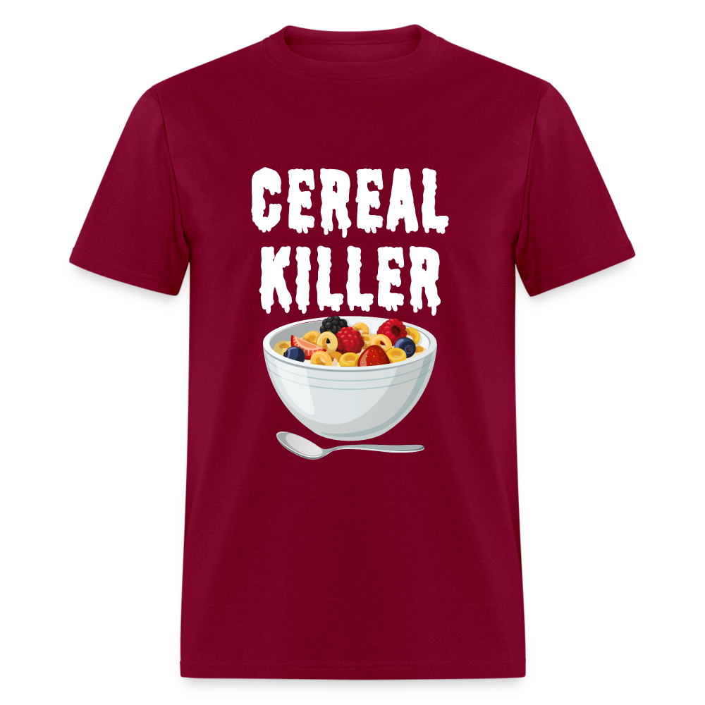 Unisex Classic T-Shirt "Cereal Killer" - burgundy