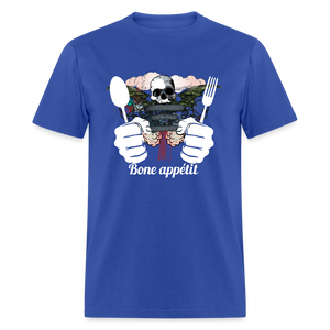 Unisex Classic T-Shirt " Bone appétit" - royal blue