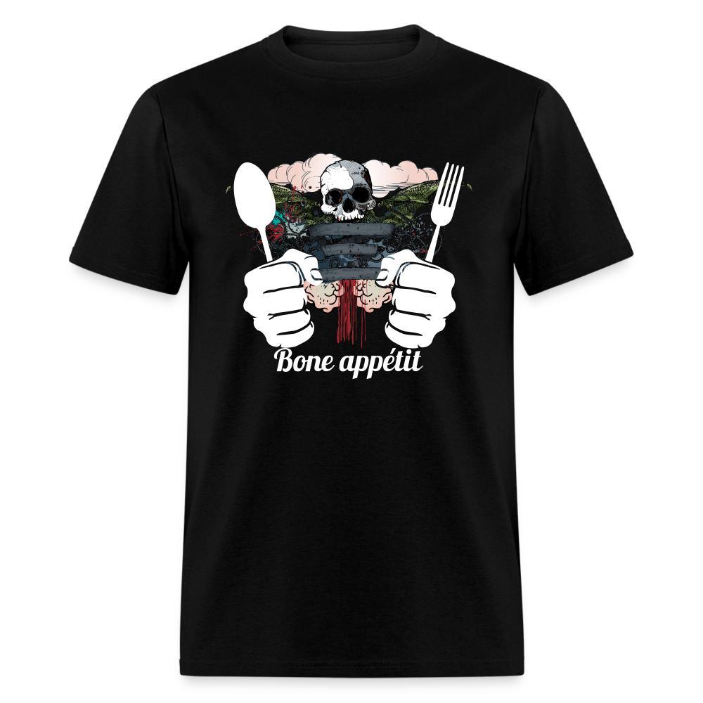 Unisex Classic T-Shirt " Bone appétit" - black