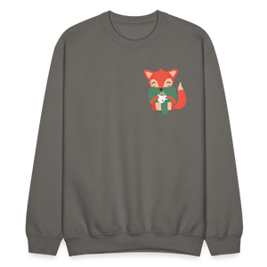 Crewneck Sweatshirt "Cozy time" - asphalt gray