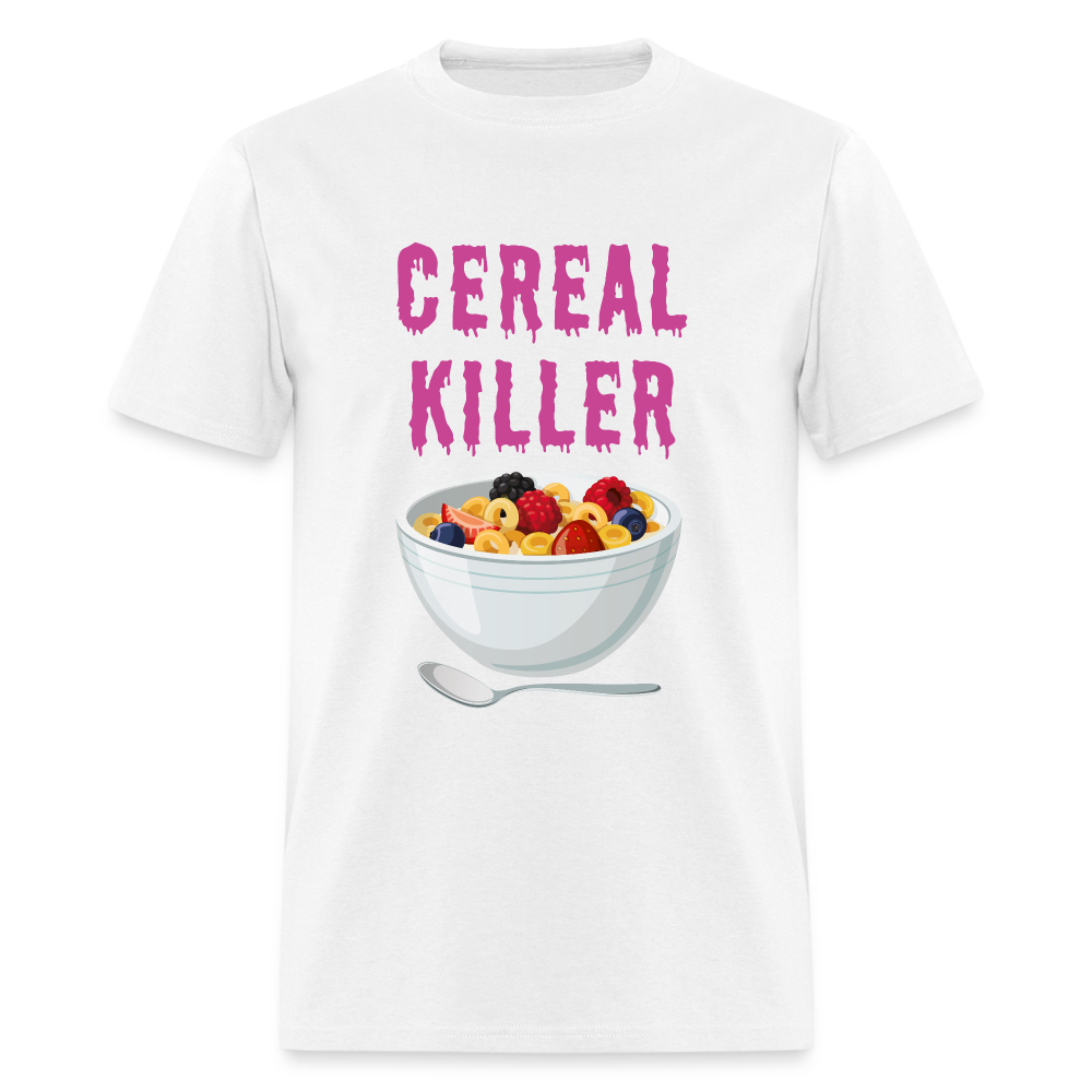 Unisex Classic T-Shirt "Cereal Killer" - white