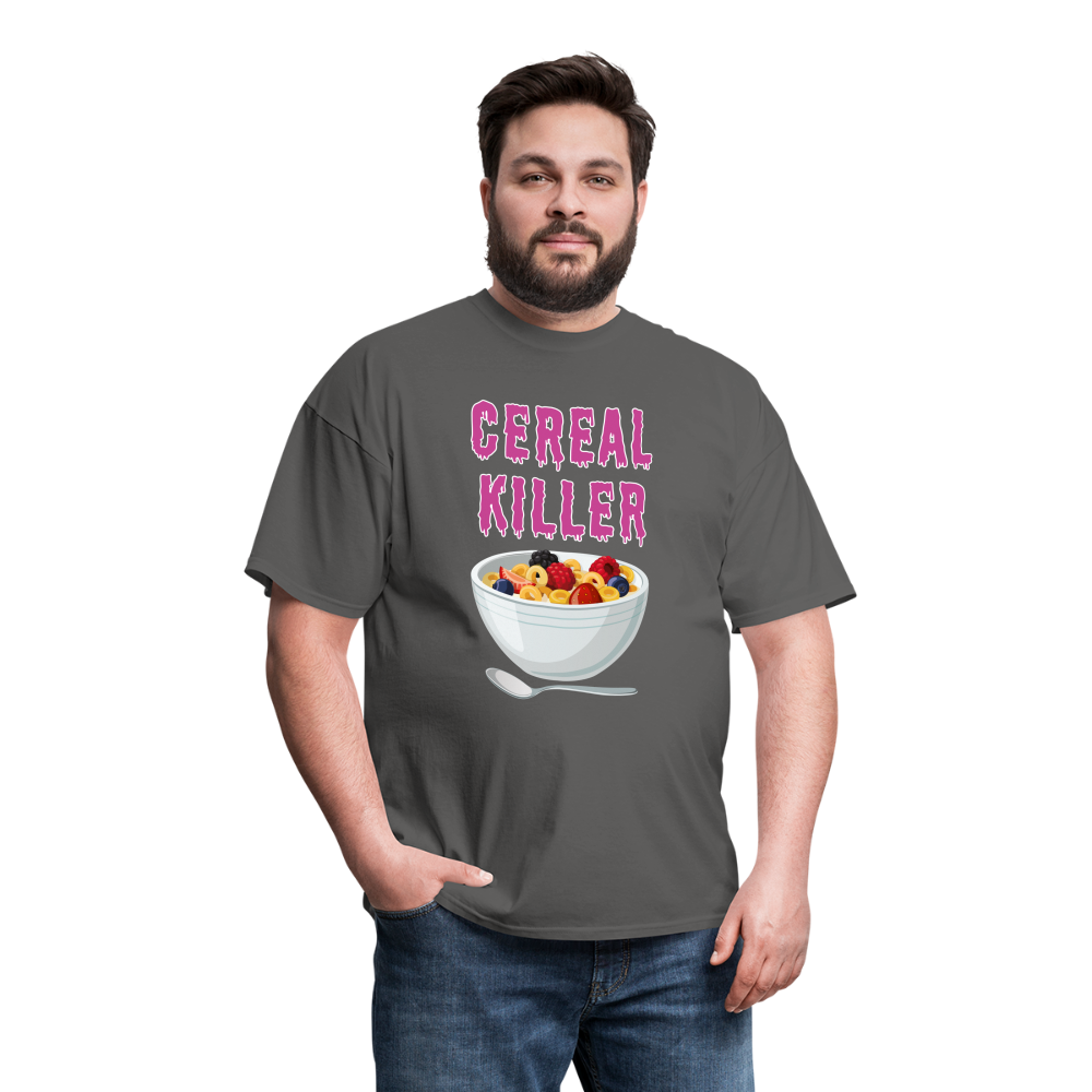 Unisex Classic T-Shirt "Cereal Killer" - charcoal