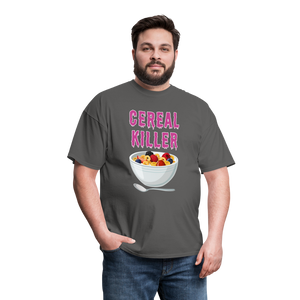 Unisex Classic T-Shirt "Cereal Killer" - charcoal