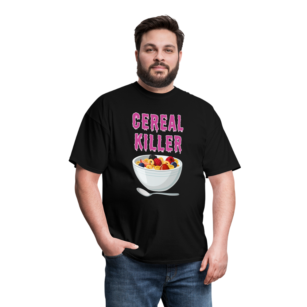 Unisex Classic T-Shirt "Cereal Killer" - black