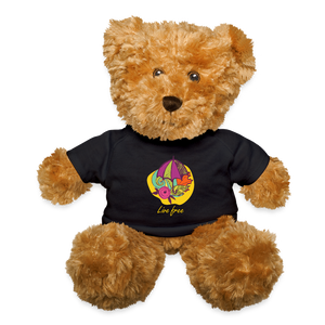 Teddy Bear "Life free" - black